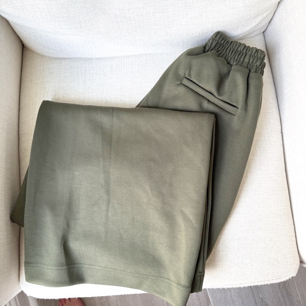 Flying Tomato Olive Wide Leg Pants